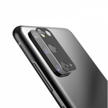 Folie de sticla camera rezistenta la impact pentru Samsung Galaxy S20/S20 5G Negru 