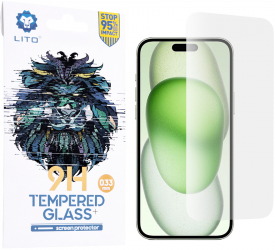 Folie de sticla compatibila cu iPhone 15 Plus Clear