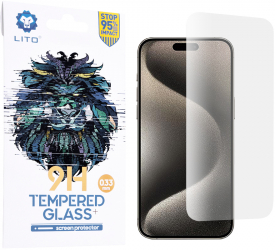 Folie de sticla compatibila cu iPhone 15 Pro Max Clear 