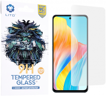 Folie de sticla compatibila cu Oppo A98 5G Clear