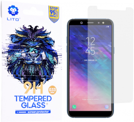 Folie de sticla compatibila cu Samsung Galaxy A6 2018 Clear 