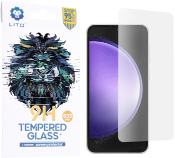 Folie de sticla compatibila cu Samsung Galaxy S23 FE Clear