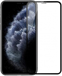 Folie de sticla rezistenta la impact pentru iPhone XS Max/11 Pro Max Negru 