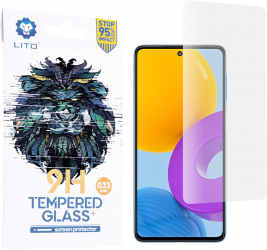 Folie de sticla rezistenta la impact pentru Samsung Galaxy M52 5G Clear 