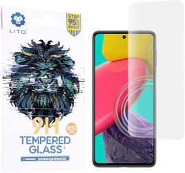 Folie de sticla rezistenta la impact pentru Samsung Galaxy M53 Clear 