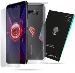 Folie pentru Asus ROG Phone 3 Strix/Rog Phone 3 ZS661KS Screen+Edges+Back Polimer Transparent 