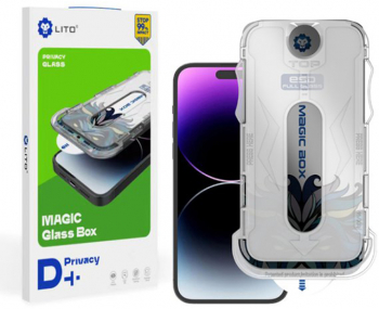 Folie pentru iPhone 15 Plus Magic Glass Box D+ Tools Z551 Privacy 