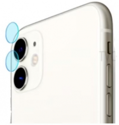 Folie protectie camera compatibila cu iPhone 12 Transparenta Rezistenta 9H 