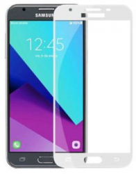 Folie protectie compatibila cu Samsung Galaxy A5 2017 sticla 3D 9H Alb-Transparent 