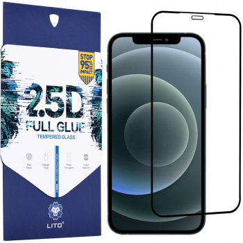 Folie sticla compatibila cu iPhone 12 Pro Max Transparent 