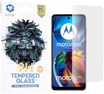 Folie sticla compatibila cu Motorola Moto E32/E32s Clear 