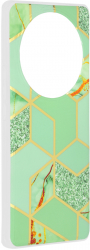 Husa de protectie compatibila cu Honor Magic5 Lite PU Verde 