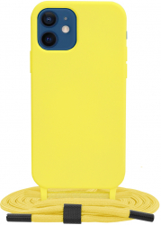 Husa de protectie compatibila cu iPhone 12 Metal Galben 