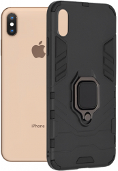 Husa de protectie compatibila cu iPhone XS Max Soft Silicon Negru 