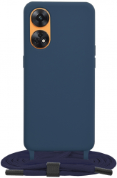 Husa de protectie compatibila cu Oppo Reno8 T Metal Albastru