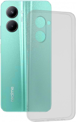 Husa Cu Grad Ridicat de Protectie pentru Realme C33/C33 2023 Sleek Defense B2628 Thermoresistant plastic Transparent 