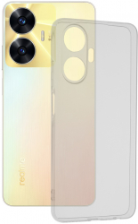 Husa Cu Grad Ridicat de Protectie pentru Realme C55 Grip Pro B2141 Thermoresistant plastic Transparent 