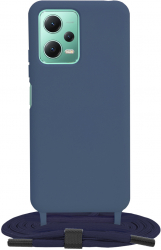 Husa de protectie compatibila cu Xiaomi Redmi Note 12 5G/Poco X5 Metal Albastru 