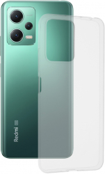Husa Cu Grad Ridicat de Protectie pentru Xiaomi Redmi Note 12 5G/Poco X5 Precision Shell B2363 Thermoresistant plastic Transparent 