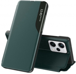 Husa de protectie compatibila cu Xiaomi Redmi Note 12 Pro/Poco X5 Pro Piele ecologica Verde 