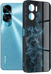 Husa pentru Honor 90 Lite Glaze Series Z241 Blue Nebula 