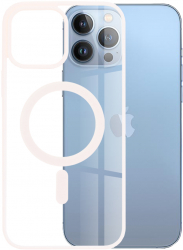 Husa Protectie pentru iPhone 13 Pro Max Impact Safe MagSafe Pro G1341 Lexgard Nude Roz 