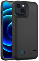 Husa pentru iPhone 13/14 cu Baterie de 5000mAh Techsuit Power Pro Black 