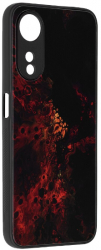 Husa pentru Oppo A58 4G Glaze Series Z223 Red Nebula 
