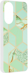 Husa pentru Oppo A78 4G Marble Series Z183 Green Hex 