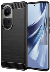 Husa pentru Oppo Reno10 Carbon Silicone M310 Poliuretan Black 