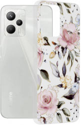 Husa Cu Grad Ridicat de Protectie pentru Realme C35/Narzo 50A Prime Elite Content B2667 Thermoresistant plastic Chloe Alba 