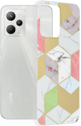 Husa Cu Grad Ridicat de Protectie pentru Realme C35/Narzo 50A Prime Sleek Defense B2657 Thermoresistant plastic Berry Purple Hex 