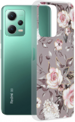 Husa Cu Grad Ridicat de Protectie pentru Xiaomi Elegant Rubymi Note 12 5G/Poco X5 Elite Content B1693 Thermoresistant plastic Bloom of R 