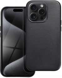 Husa Protectie MagSafe pentru Apple iPhone 15 Pro Leather Mag Xtreme Armor U988 Deep Dark 