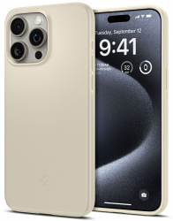 Husa Protectie pentru Apple iPhone 15 Pro Thin Fit Elite Armor U997 Bej 