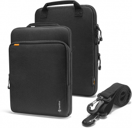 Husa Tip Geanta pentru Tableta 12.9&Prime Nylon T155 Negru 