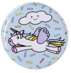 Jucarie educativa Yo-Yo metalic Model Unicorn Multicolor 