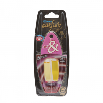 Odorizant Auto Paloma Parfum Duo Cherry & Bubble Gum 2x3 Ml EV4244 