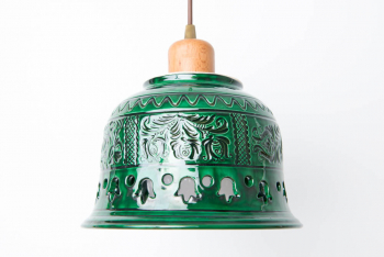 Pendul Deco Republic Radacini - Laleaua E27 1x60W ceramica autentica Corund 