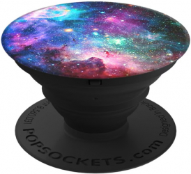 Popsocket pentru telefon sau tableta model Galaxie 1.6 x 1.6 x 0.25 inch Multicolor 