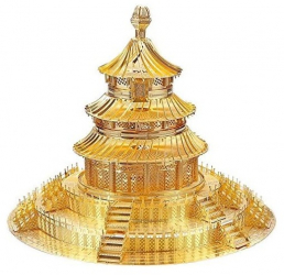 Puzzle 3D Piececool Templul Paradisului Metal 91 piese 