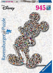 Puzzle Ravensburger 937 piese - Contur Mickey Mouse 