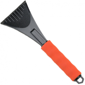 Racleta auto profesionala pentru geamuri si parbriz invelis spuma maner ABS 28x9.5cm Negru-Portocaliu