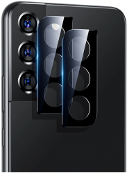 Set 2 folii camera rezistenta la zgarieturi pentru Samsung Galaxy S22 5G/S22 Plus 5G Negru