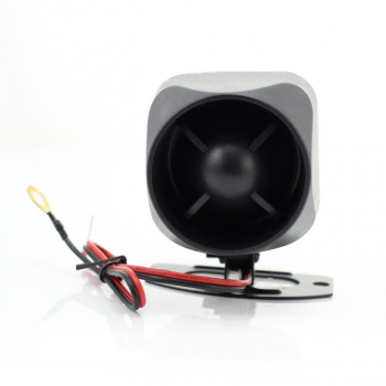 Sirena universala destinata pentru alarma auto 12V 15W un singur ton 