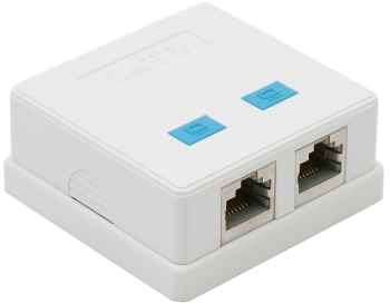 Soclu dublu de perete 8P8C FTP Cat.5 