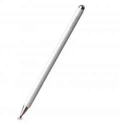 Stylus Pen Universal din Alumiuniu Aluminiu T25 Alba 