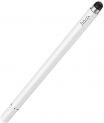 Stylus Pen Universal pentru Tableta Aluminiu Telefon Fluent T37 Alba 