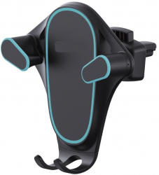 Suport auto magnetic universal pentru telefonul mobil cu sistem de prindere pe ventilatie - Gravity Lock Negru 