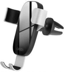 Suport auto universal compatibil cu device-uri prindere in grila de ventilatie Black 